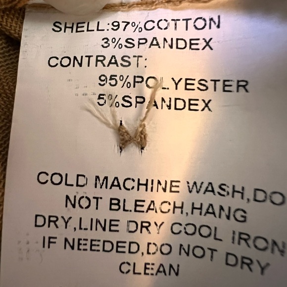 Suzanne Betro ‘Weekend’ Tan Lightweight Diagonal Zip Jacket, Size 3X - Picture 12 of 12